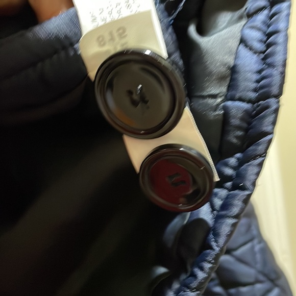 Zara Basic navy jacket (sz s) - Picture 7 of 9